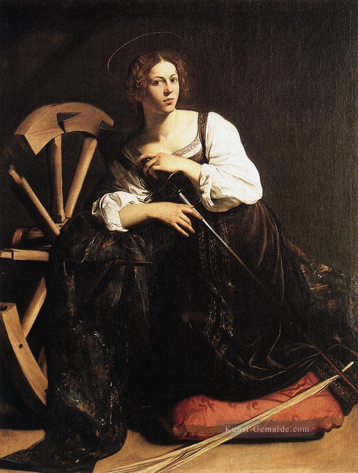 St Katharina von Alexandria Caravaggio Ölgemälde